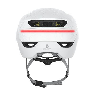Превью Шлем велосипедный Шлем велосипедный SCOTT La Mokka Plus Sensor Ice White